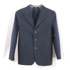 Amherst Collection Youth Boy's 12 Navy Blue Formal Uniform Blazer Suit Jacket